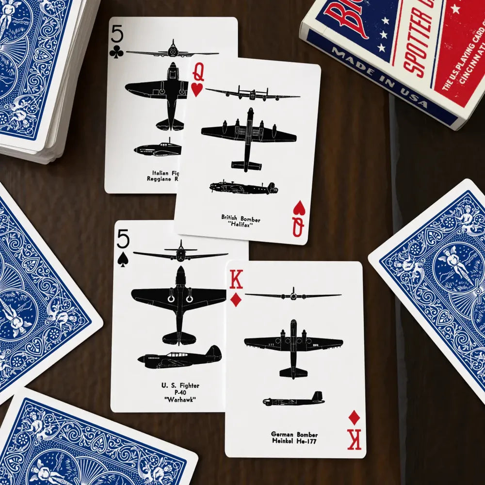 Bicycle Spotter Playing Cards – Blue