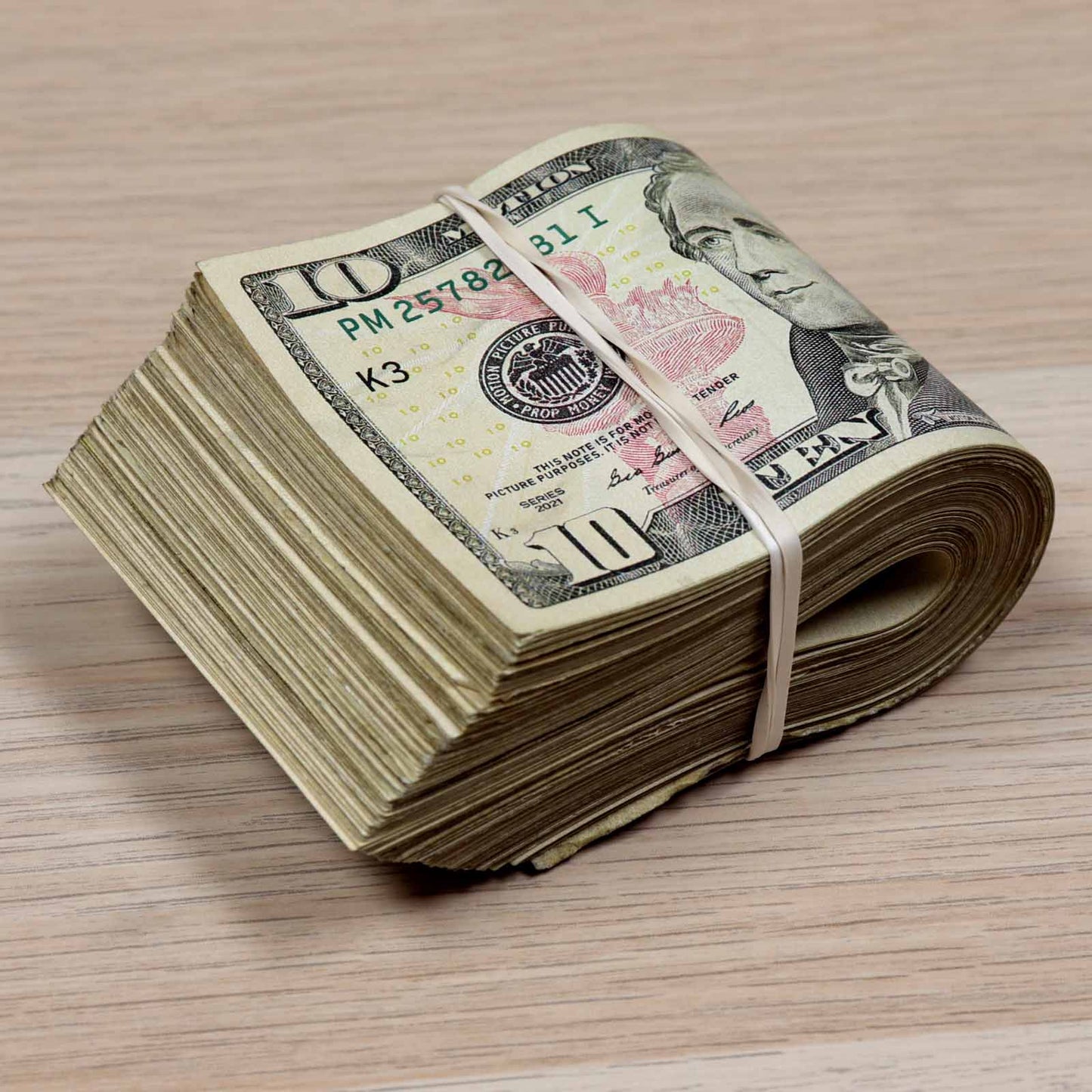 $1,000 RealAged® Full Print New Series Band