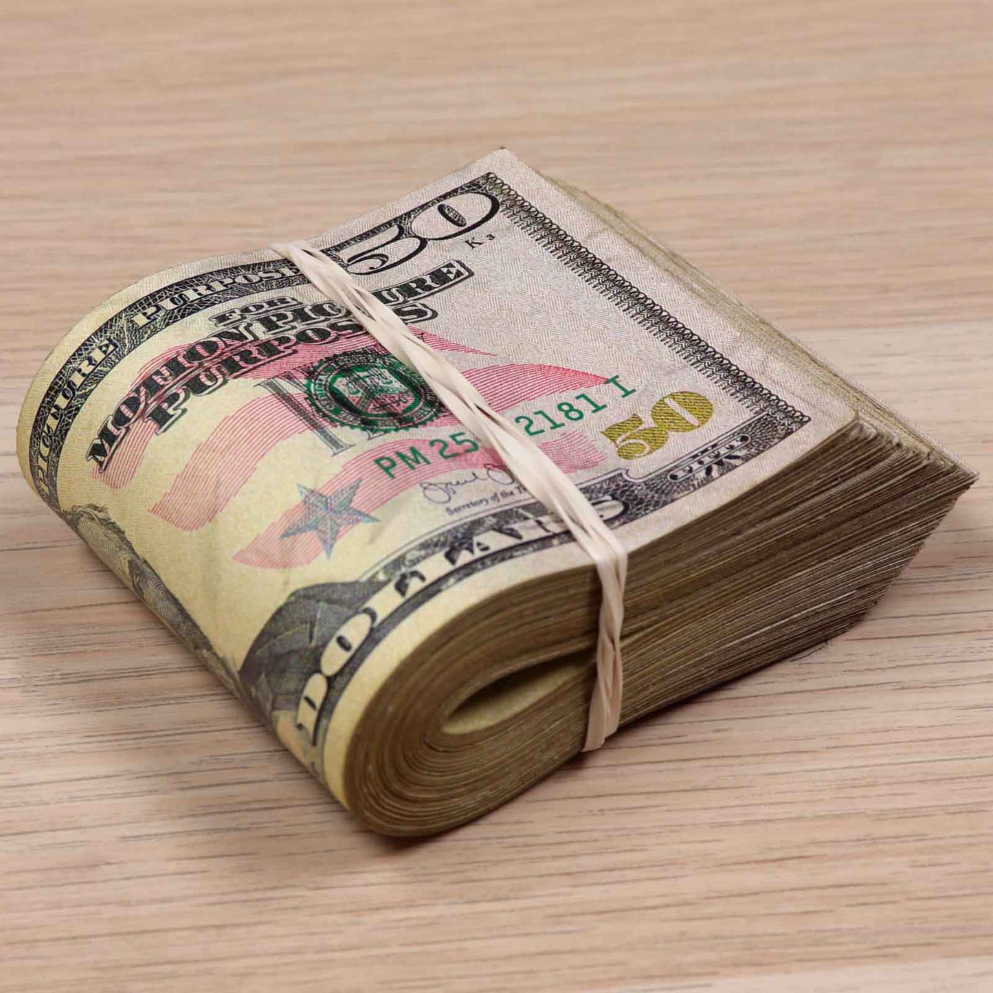$10,000 RealAged® Full Print New Series Stack & Band Pack