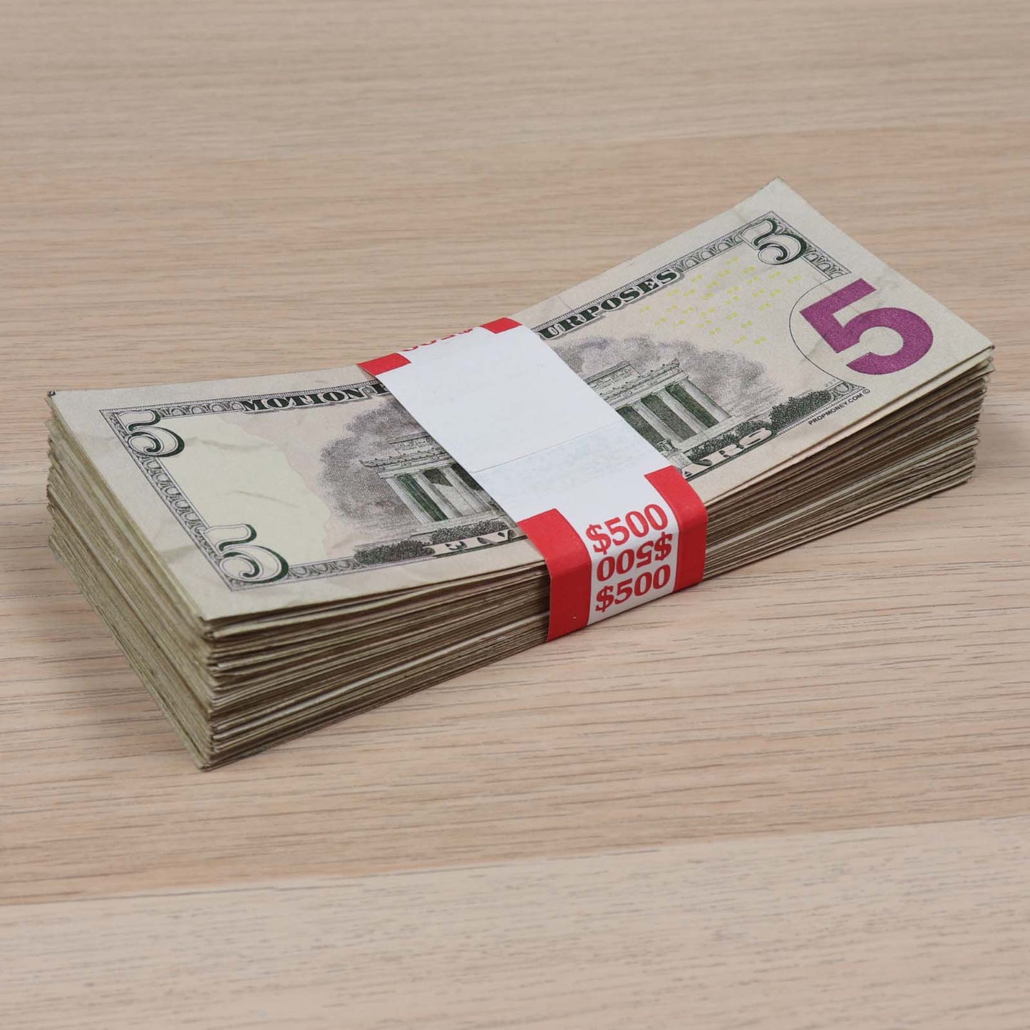 $500 RealAged® Full Print New Series Stack