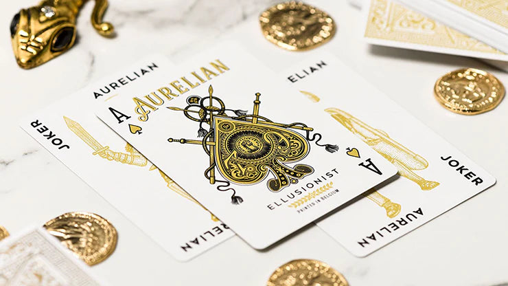 Aurelian White Playing Cards by Ellusionist