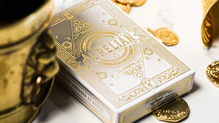 Aurelian White Playing Cards by Ellusionist