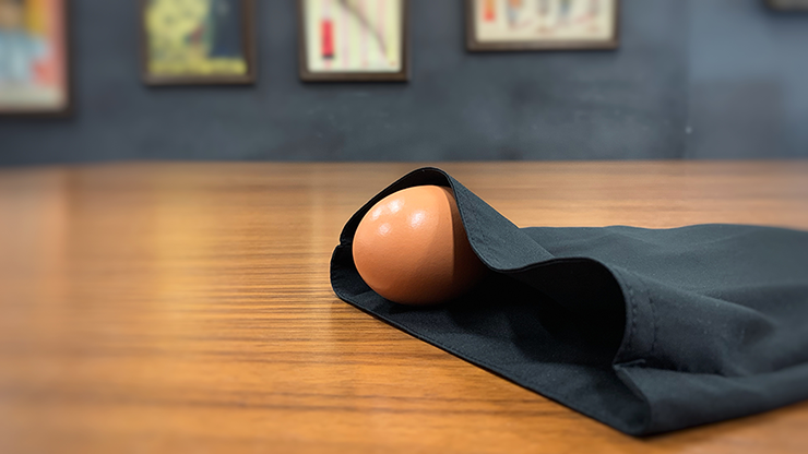EGG BAG BLACK by Bacon Magic - Trick-Alternate Worlds Magic