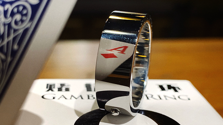 GAMBLERS RING (SIZE 11) by Bacon Magic - Trick-Alternate Worlds Magic