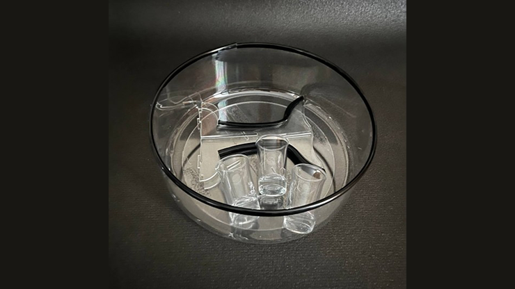 Compact Vase Light BLACK by Victor Voitko - Sands of The Desert Magic Trick
