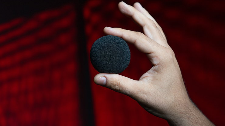 Magic Sponge Balls 50PK BLACK 2" by Murphy's Magic