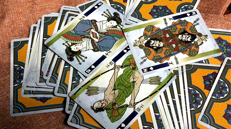 RONIN (Spade Clan Edition Blue) Playing Cards by Kings Wild Project