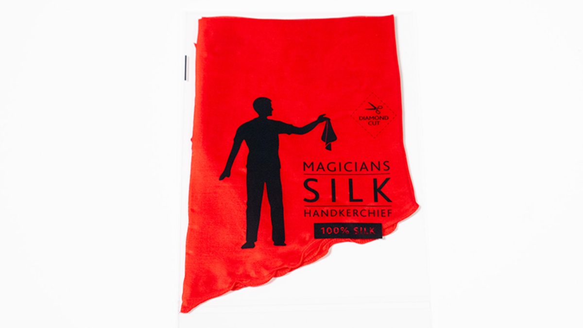 PRO SILK DIAMOND CUT RED 36" by Murphy's Magic