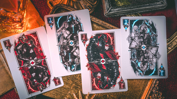 Death Knight (Abyss) Playing Cards by Evokad-Alternate Worlds Magic
