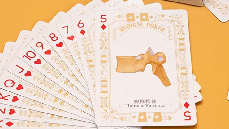 Medical Poker (White) Playing Cards