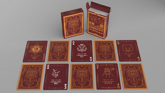 Werewolf Playing Cards