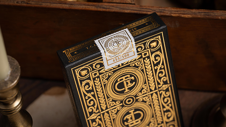 TCI Clubhouse (Black) Playing Cards