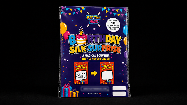 Birthday Silk Surprise by PlayTime Magic DEFMA (Orange)