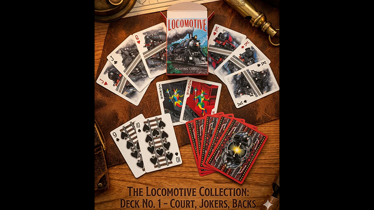 Locomotive Playing Cards by Collectable Playing Cards