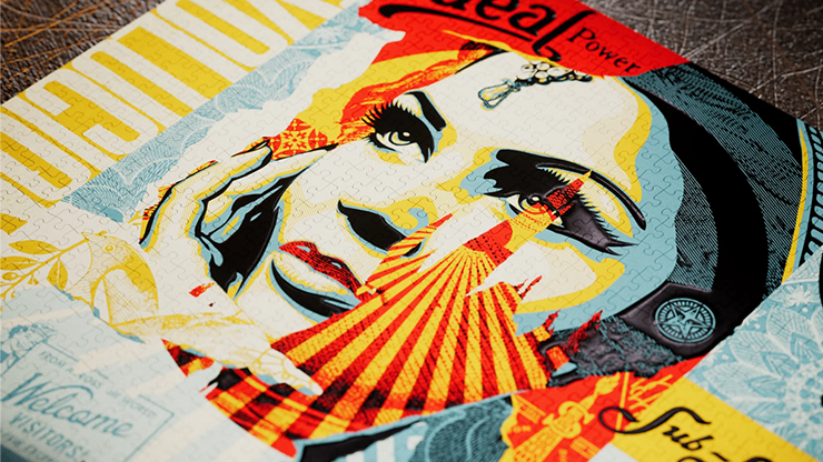 OBEY Jigsaw Puzzle by theory11