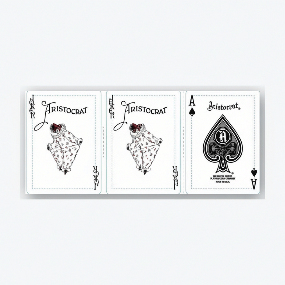 Aristocrat 727 Gold 110th Anniversary Playing Cards