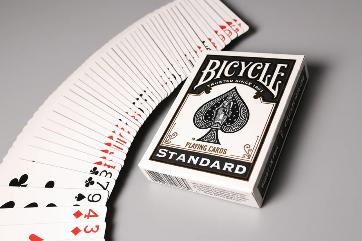 Bicycle Black Rider Back Playing Cards