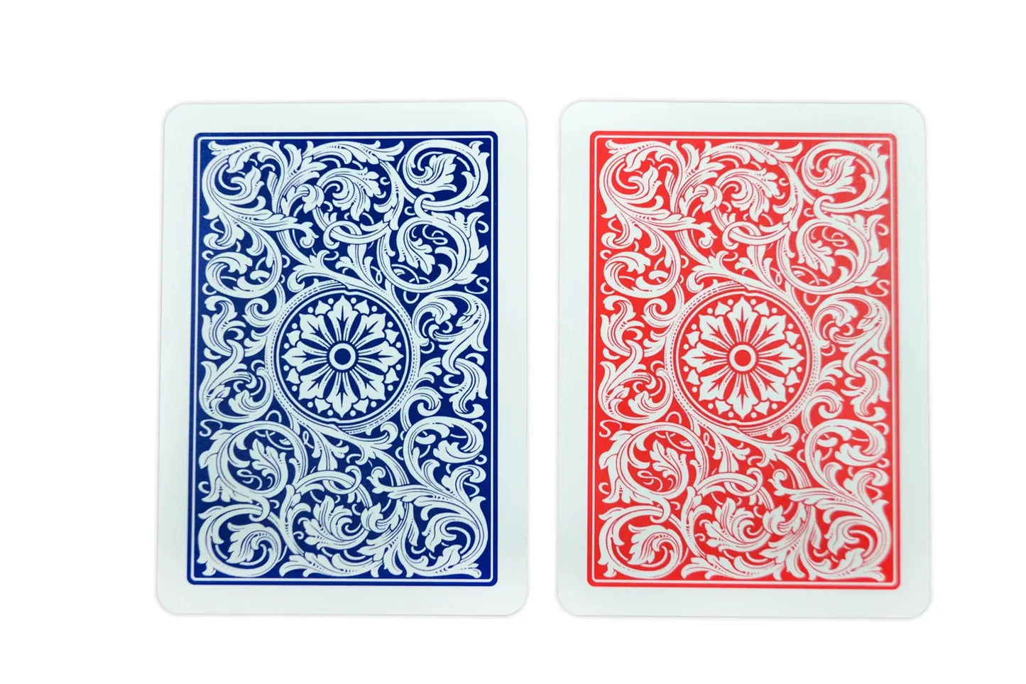 Copag 1546 Plastic Double Deck Set – Poker Size (Red & Blue) – Jumbo Index