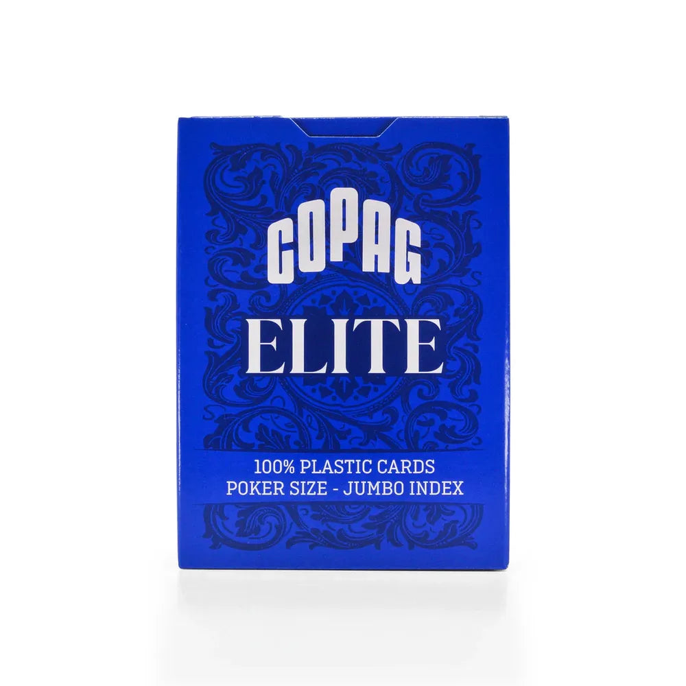 Copag Elite 100% Plastic Playing Cards – Bridge Size Jumbo Index (Mixed Colors)