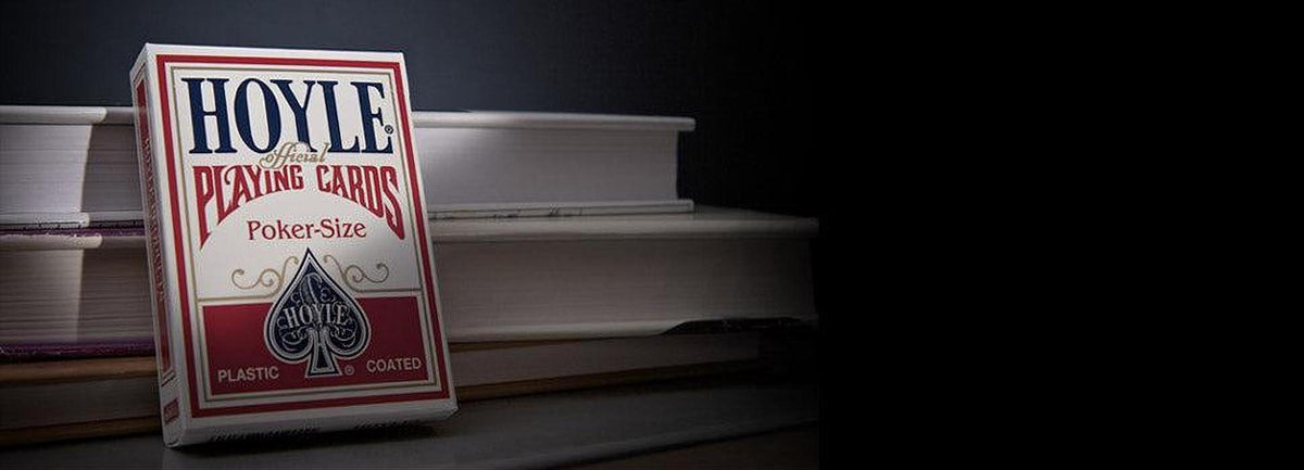 Hoyle® Playing Cards – Shell Back Design - Red & Blue Poker Cards