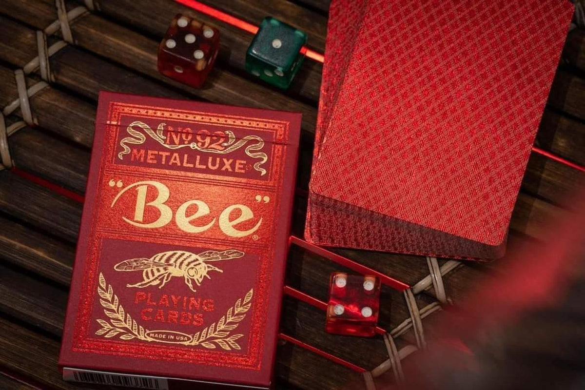 Bee Metalluxe Playing Cards