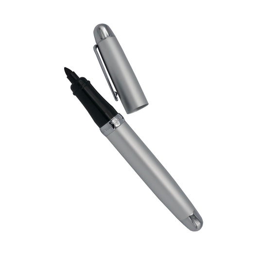 Sherpa Pen Aluminum Classic Au-Naturale Silver Pen/Sharpie Marker Cover
