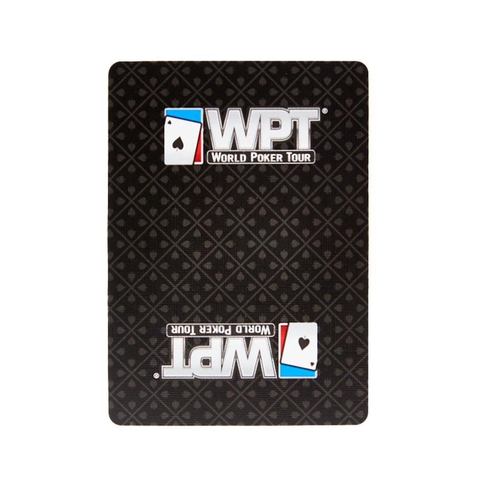 Bee Royal World Poker Tour (WPT) Playing Cards – Black & White with Red Seal
