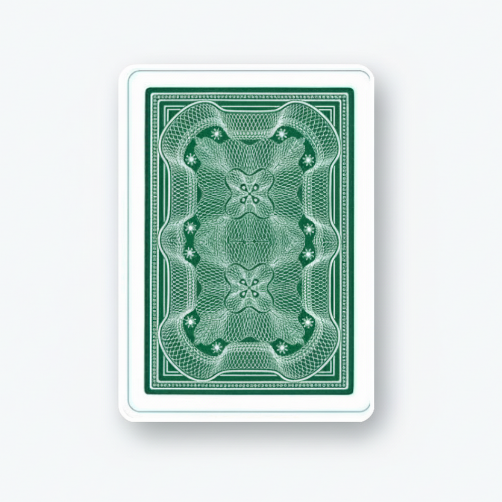Aristocrat 727 Currency Green 110th Anniversary Playing Cards