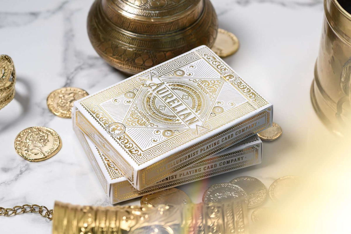 Aurelian White Playing Cards by Ellusionist