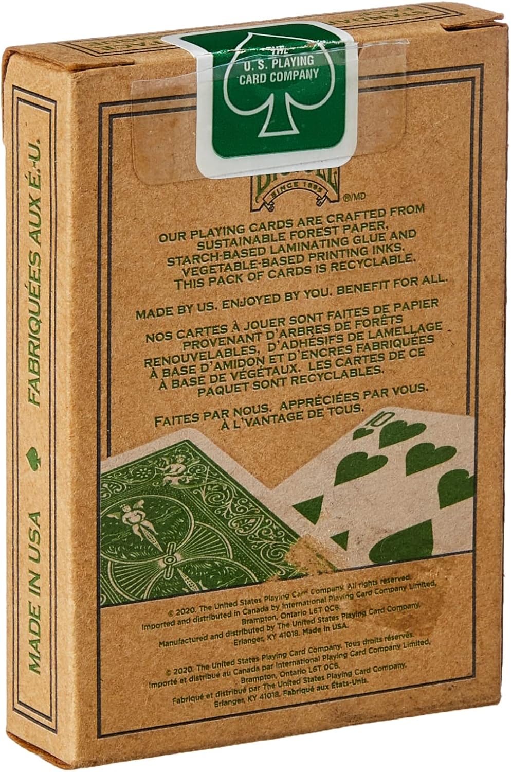 Bicycle Eco Edition Playing Cards by USPCC