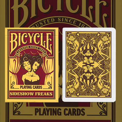 Bicycle Sideshow Freaks Playing Cards by USPCC