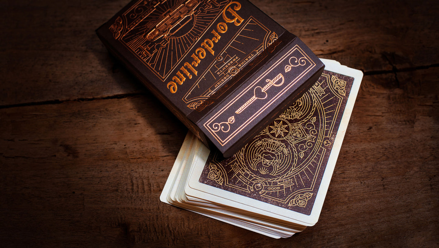 Borderline Playing Cards by Traina Design
