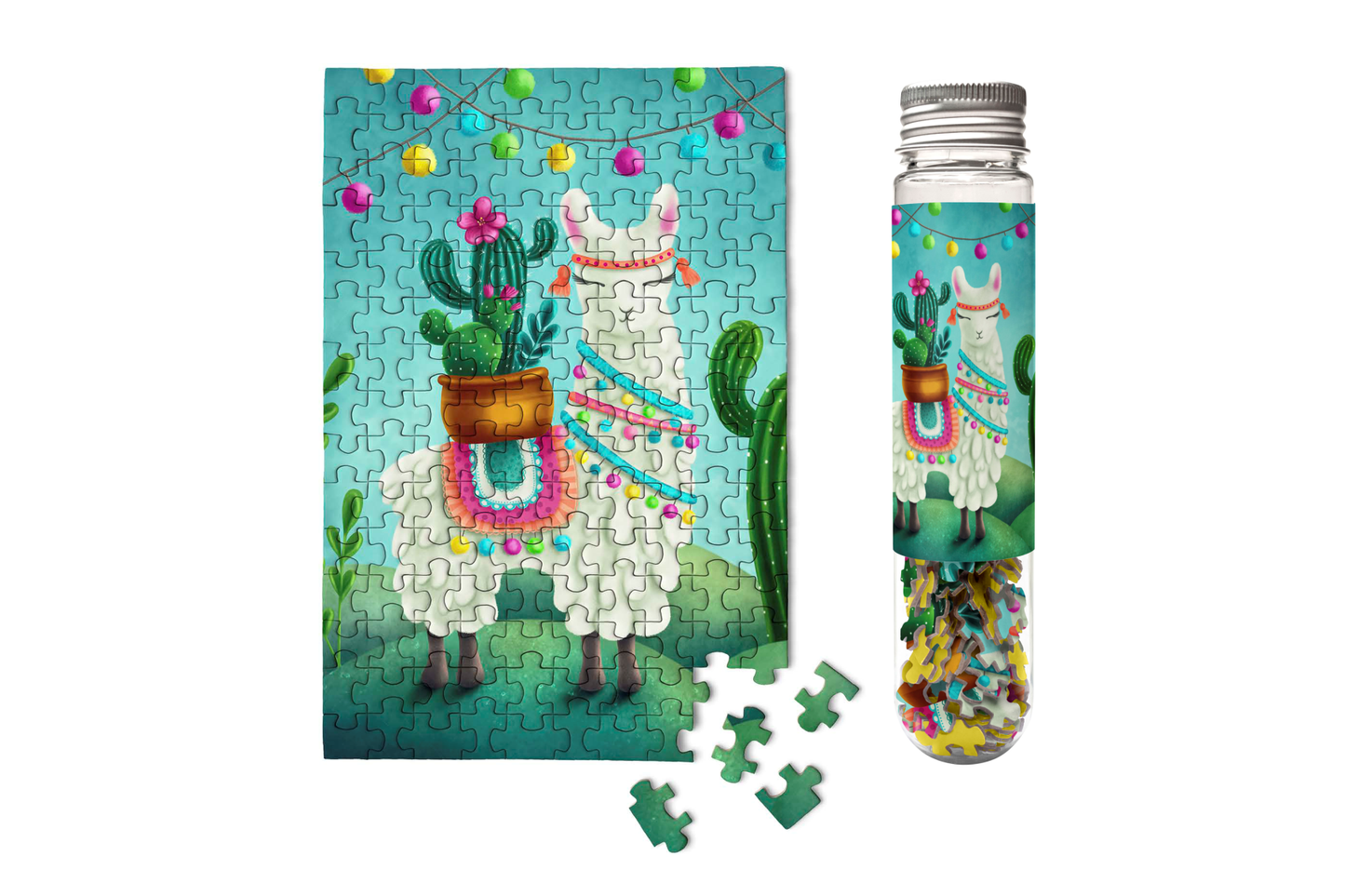 Llama Bama Ding Dong MicroPuzzle Mini Jigsaw Puzzle