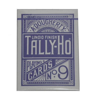 Tally-Ho Circle Back Playing Cards in Blue