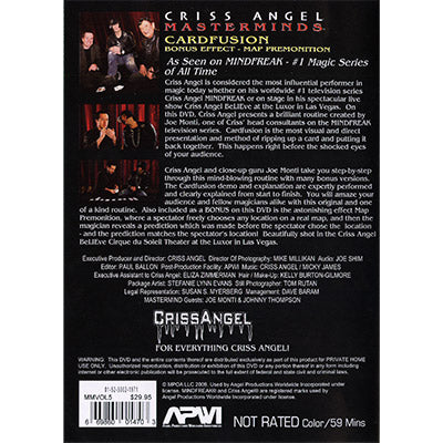 Masterminds (Card Fusion) Vol. 5 by Criss Angel - DVD-Alternate Worlds Magic