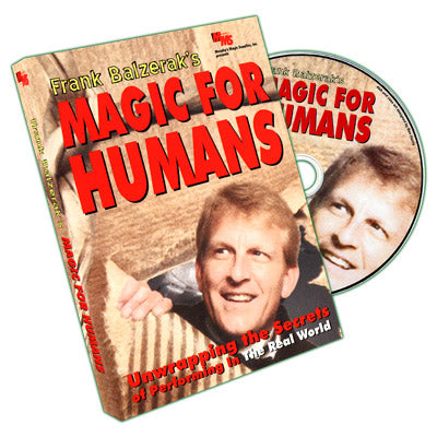 Magic For Humans by Frank Balzerak - DVD-Alternate Worlds Magic