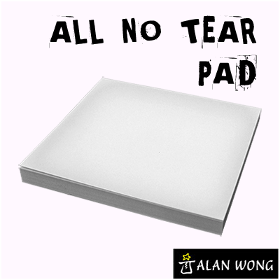 No Tear Pad (Small, 3.5 X 3.5, All No Tear) by Alan Wong - Trick-Alternate Worlds Magic
