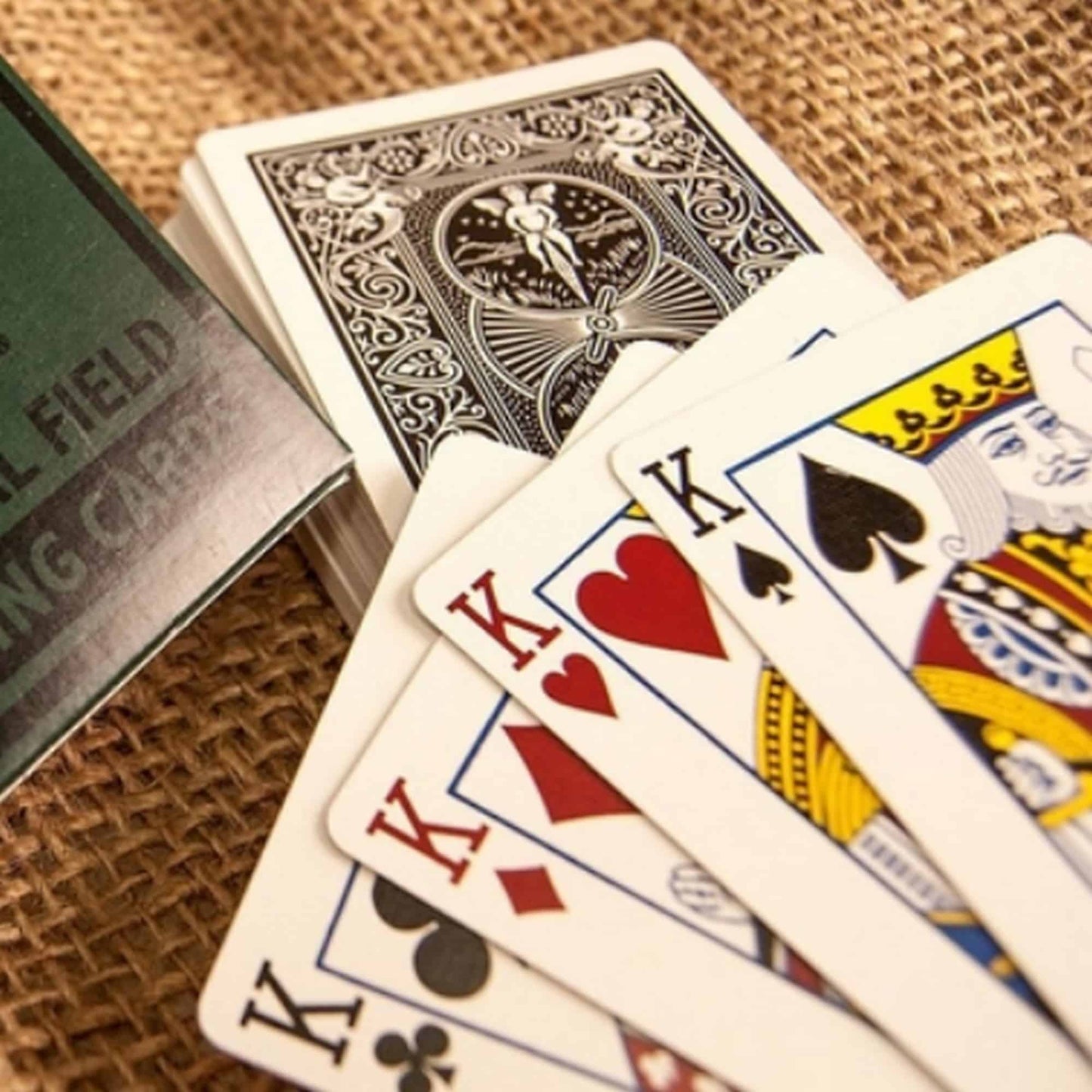 Bicycle Tactical Field (Jungle Green, Red Lens Playable) Playing Cards by USPCC