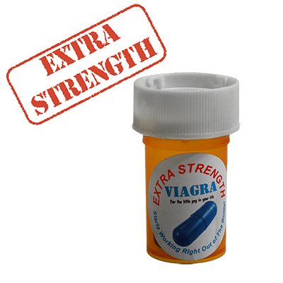 (JOKE & NOVELTY ITEM) Extra Strength Viagra Joke Pills - Magic Trick - Funny Bar Novelty