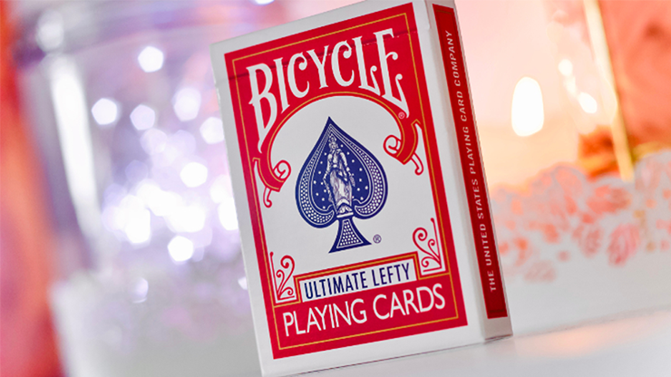 Bicycle Ultimate Lefty Deck Red (Gimmicks and Online Instructions)-Alternate Worlds Magic