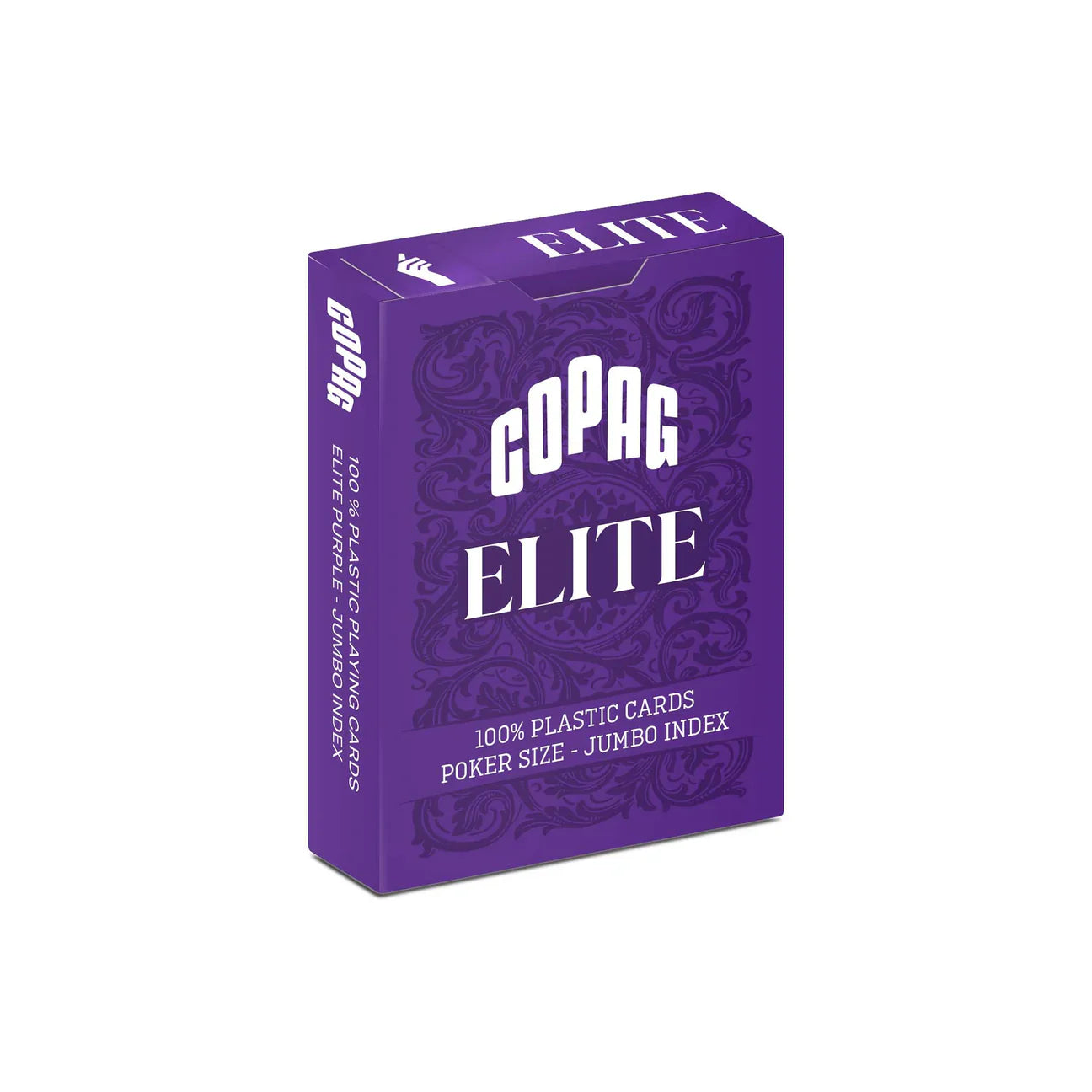 Copag Elite 100% Plastic Playing Cards – Poker Size Jumbo Index (Mixed Colors, Single Decks)