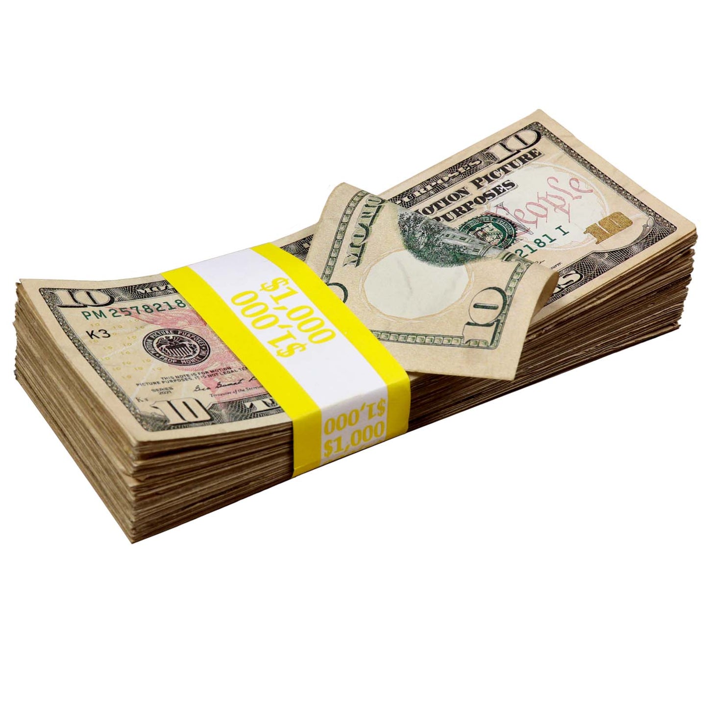 $1,000 RealAged® Full Print New Series Stack