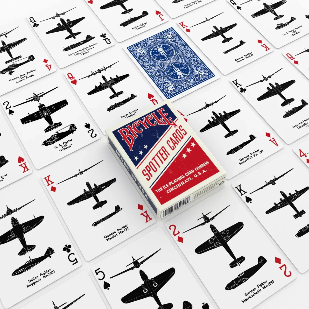Bicycle Spotter Playing Cards – Blue