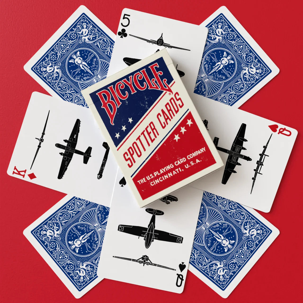 Bicycle Spotter Playing Cards – Blue