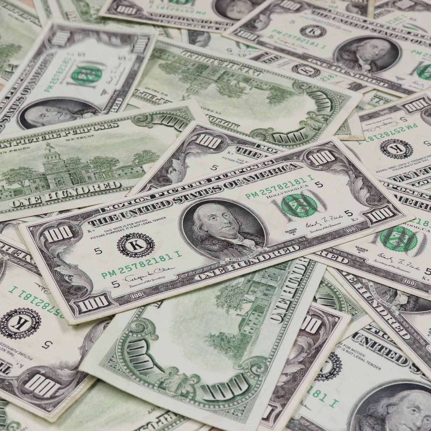 $10,000 RealAged® Full Print 1990 Series Stack