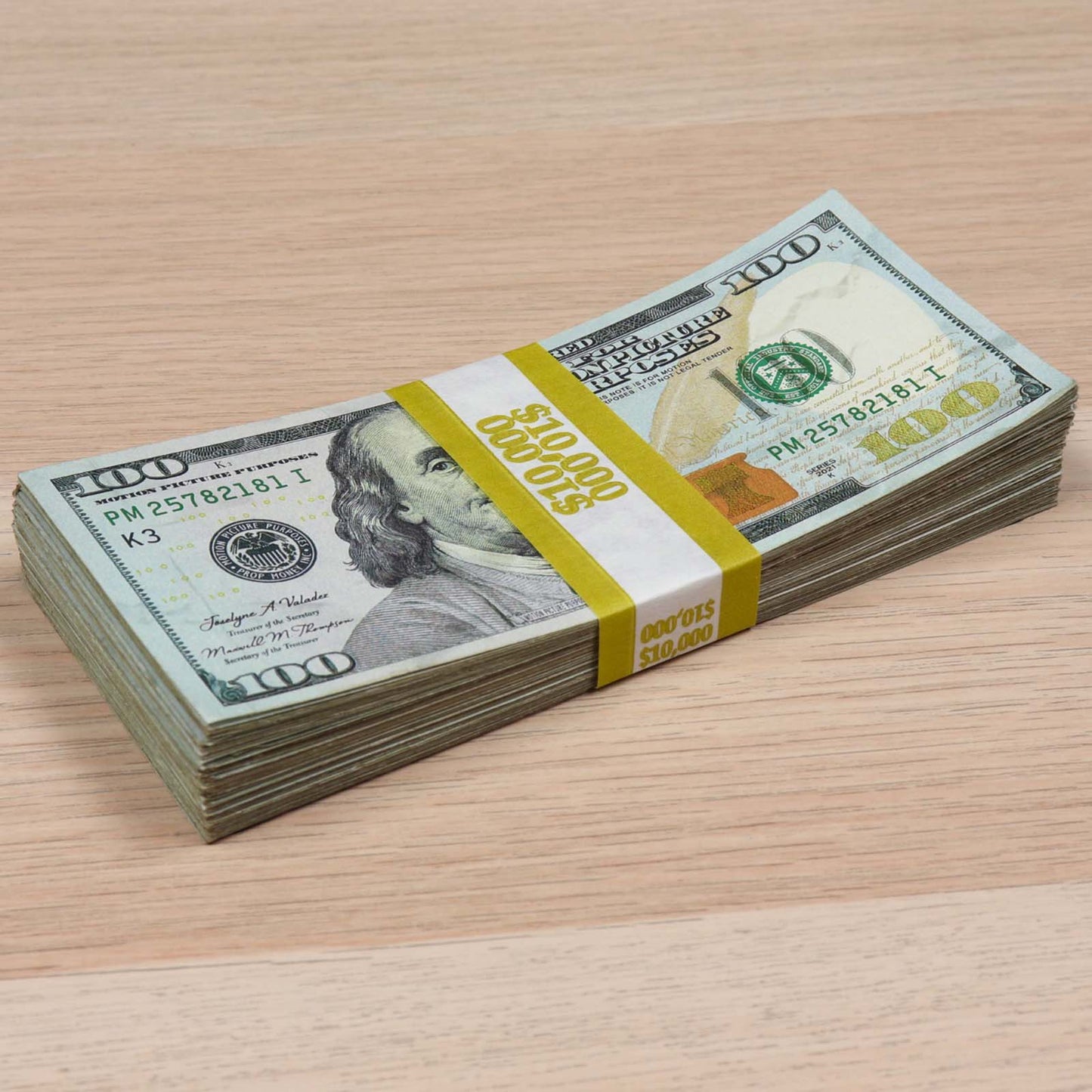 $32,000 RealAged® Full Print New Series Stacks & Bands Pack