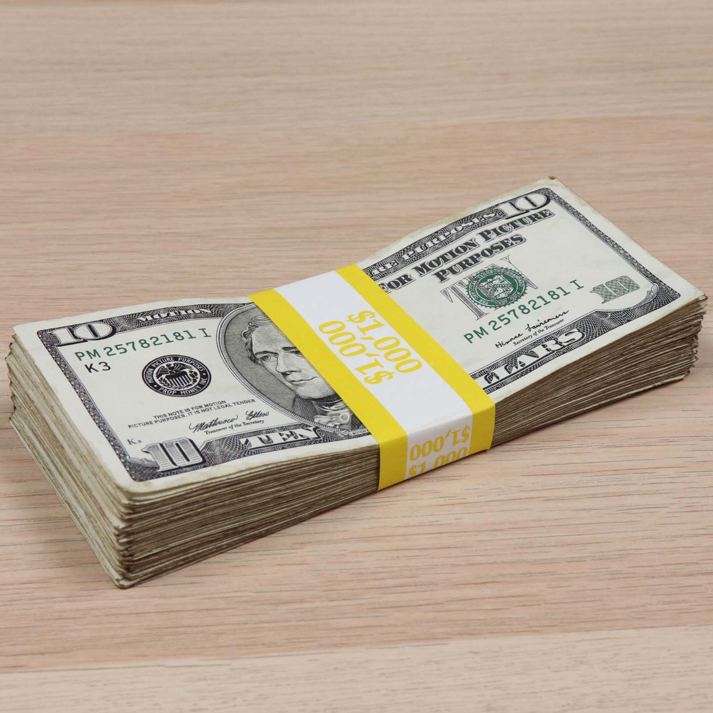 $1,000 RealAged® Full Print 2000 Series Stack