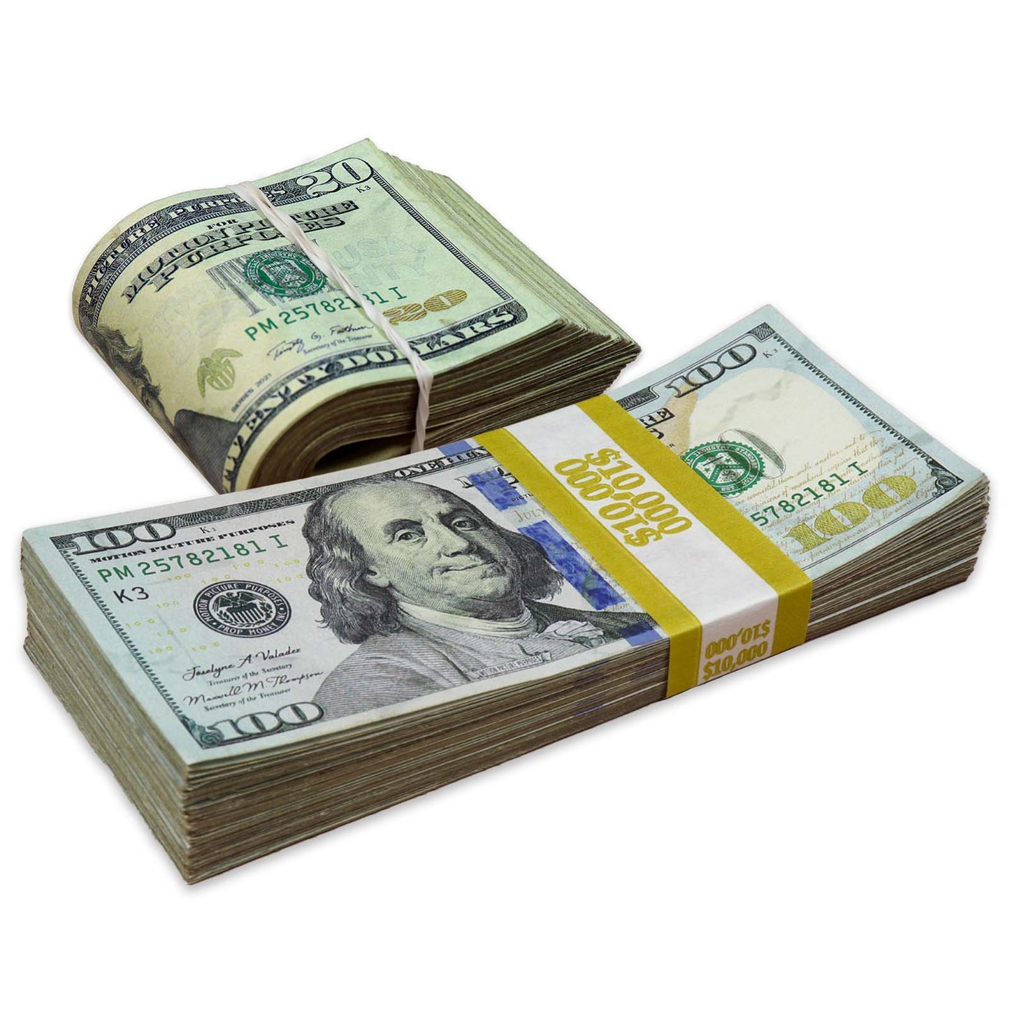 $12,000 RealAged® New Series Full Print Stack & Band Pack
