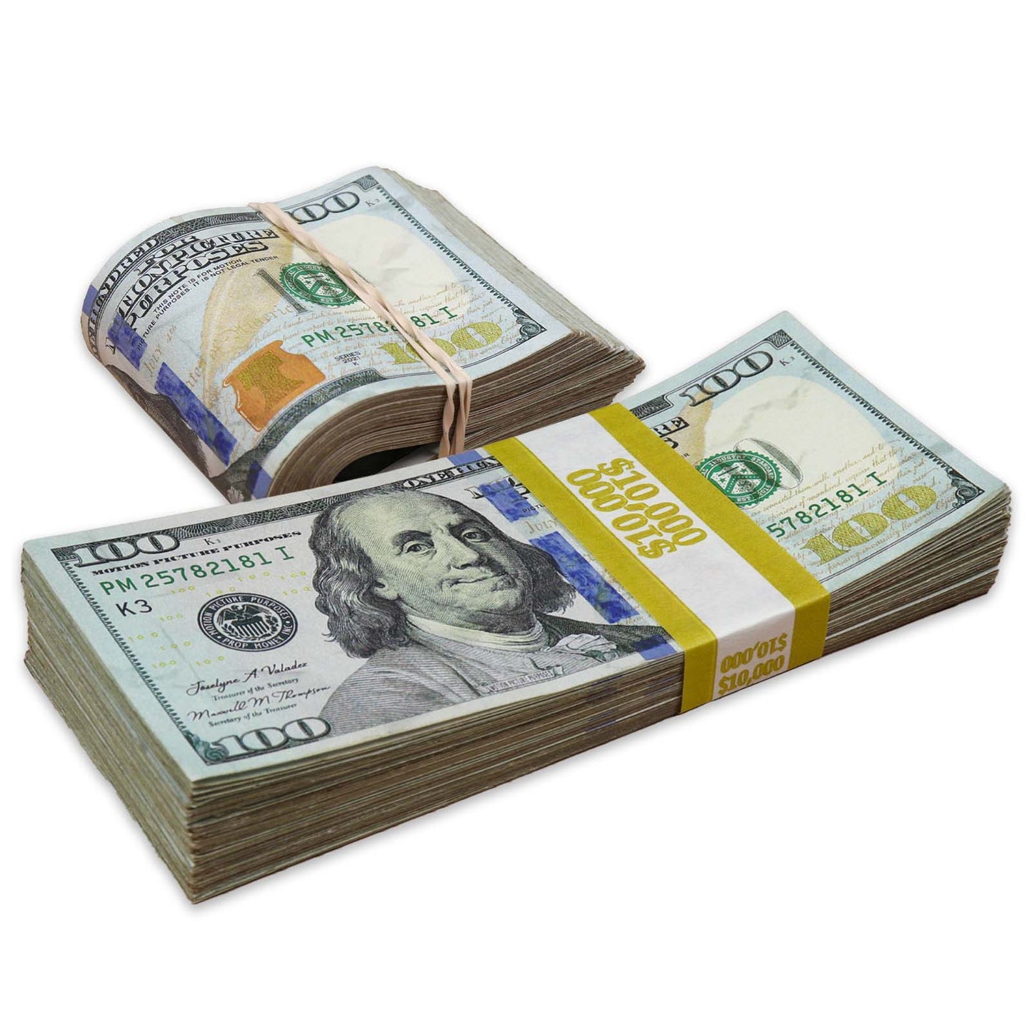 $20,000 RealAged® Full Print New Series Stack & Band Pack