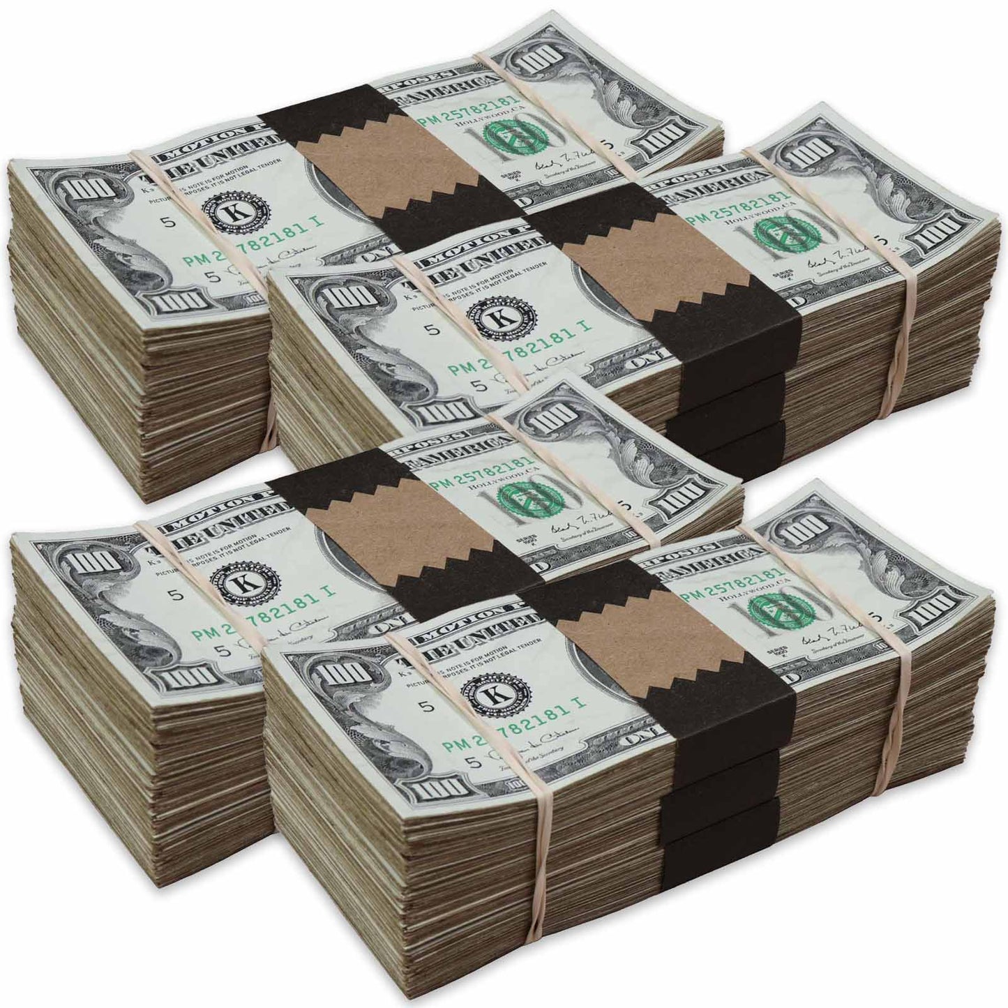 $120,000 RealAged® Full Print 1990 Series Bundle Pack